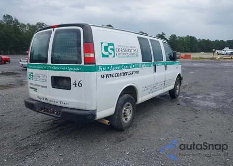 2014 Chevrolet Express 2500 Work Van from USA, damaged, VIN 1GCWGFBA6E1210408